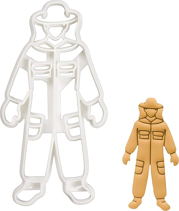 Beekeeper Suit cookie cutter, 1 piece - Bakerlogy