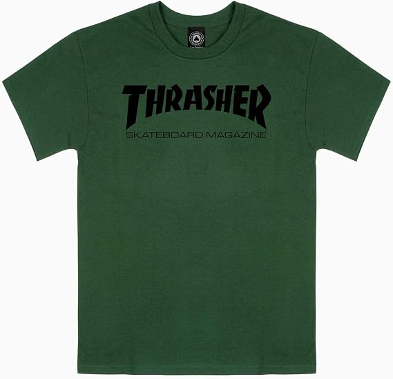 Thrasher Skateboard Magazine Men's S/S T-Shirt Skate Mag Skate Shirt