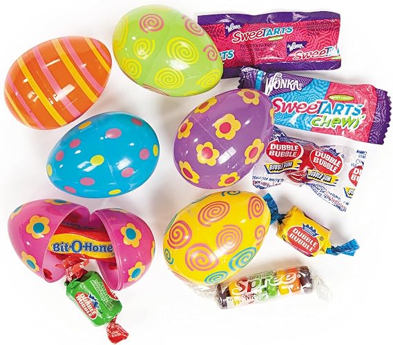 Fun Express Candy Filled Easter Eggs 24 Pack