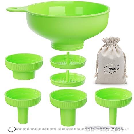 Pisol Wide Mouth Versatile Funnel for Kitchen Use for Filling Bottles