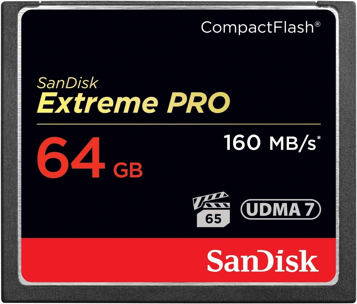 SanDisk Extreme PRO CF 160MBS 64GB