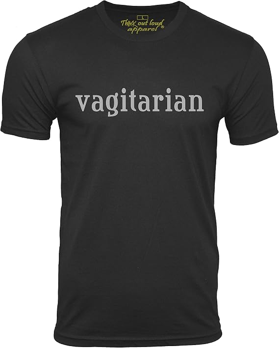 Vagitarian Funny T-Shirt Humor Tee
