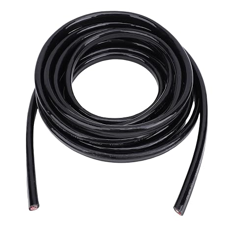 8 Gauge Marine Wire 20ft 2 Core OFC PVC Insulated Boat Electrical Power Cable for Ships Yachts Cars Trailers and RV Systems