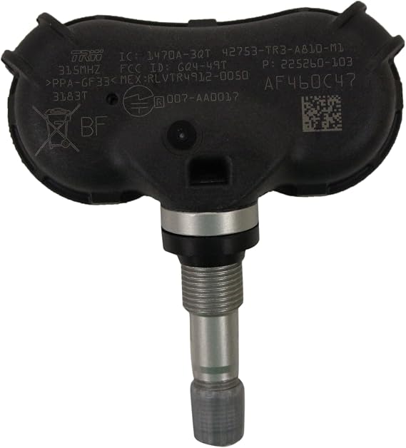 Honda Genuine 42753-TR3-A81 TPMS Sensor Assembly, Regular