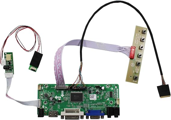 VSDISPLAY DVI VGA LCD Board Work for 12.3'' 1920x720 HSD123IPW1-A00 Screen
