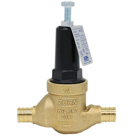 Zurn Wilkins 34-20XLPEX 3/4" 20XL Pressure Reducing Valve (Integral Crimp PEX x Crimp PEX)