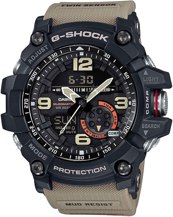 Casio GG-1000-1A5DR Kol Saati, G-Shock, Analog/Digital, Siyah, Erkek