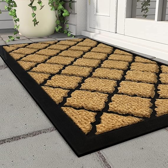 Qingbei Rina Front Door Mats for Outside,40x70cm