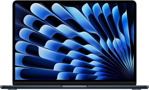 Apple MacBook Air 13-inch Laptop with M5 chip: 13.6-inch Liquid Retina Display, 24GB Unified Memory, 2TB SSD; Midnight