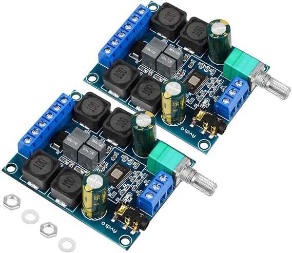 TPA3116D2 Stereo Amplifier Boards, 2-Pack, 2 x 50W