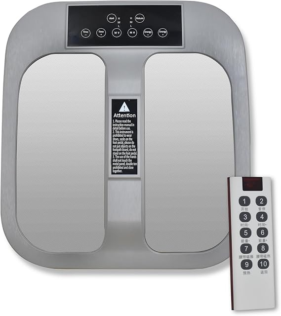 Terahertz P90 Foot Massager Soothing Energy for Enhanced Relaxation & Revitalization (Sliver)