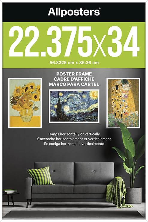 Allposters Standard Poster Frame (22.4 x 34), White