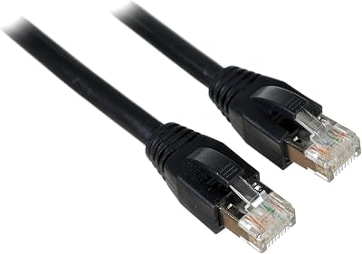 Outdoor 110 Feet Premium Shielded FTP CAT6 Patch Cable Gel Filled