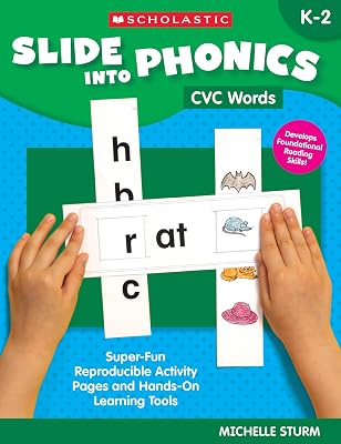 Slide Into Phonics: CVC Words Paperback – February 1, 2025