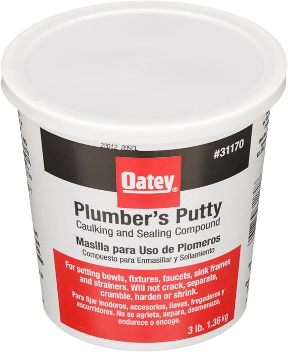 Oatey 31170 3 lb. Flexible Plumber's Putty