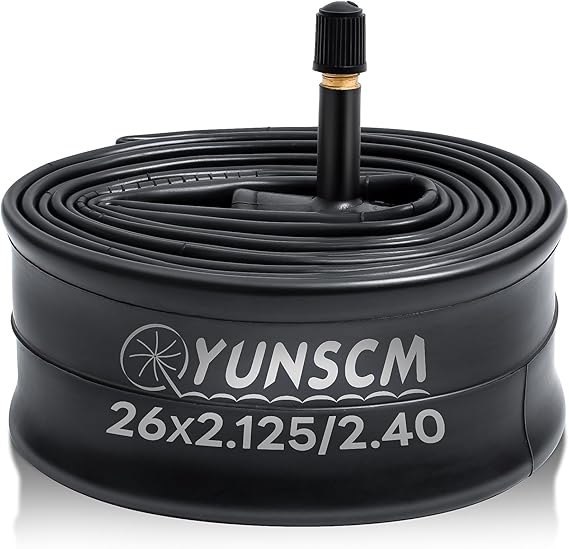 1-PC 26" Bike Inner Tube 26x2.125/2.25/2.35/2.4 AV32MM Schrader Valve(56/64-559) 26" Bicycle Tube Compatible with 26 x 2.125 26 x 2.25 26 x 2.3 26 x 2.35 26 x 2.40 Bike Tire Tube