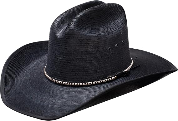 Resistol Jason Aldean Asphalt Cowboy Palm Leaf Hat