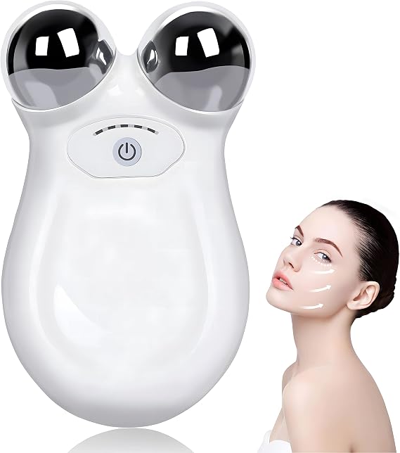 Micro Current Facial Device, Lifting & Firming, Collagen Regeneration, V Face Shape, Micro Sculpting Device for Face & Neck, Micro Current Facelift Device for Improving Fine Lines, Loosening Skin