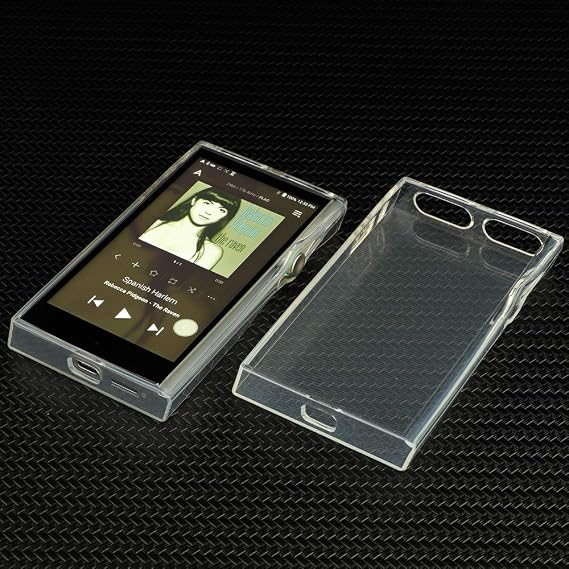 BestforYou for Iriver SE200 Case, Soft Crystal Clear TPU Skin Case Cover for Iriver Astell&Kern A&Futura SE200 with Soft PET Screen Protector (Clear)