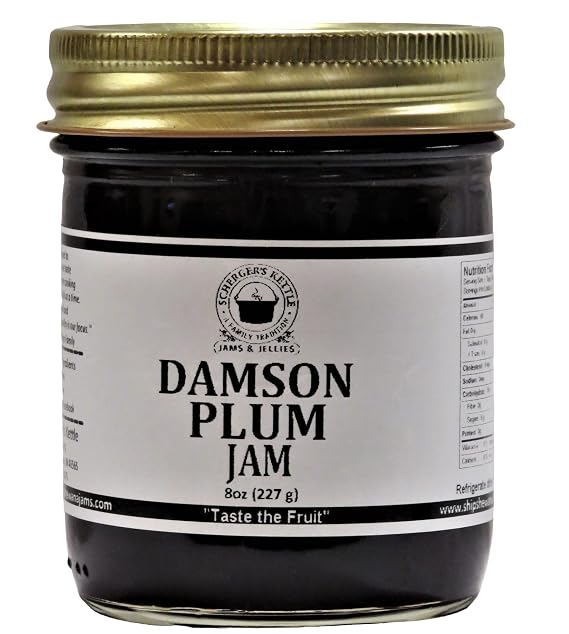 Damson Plum Jam, 8 oz