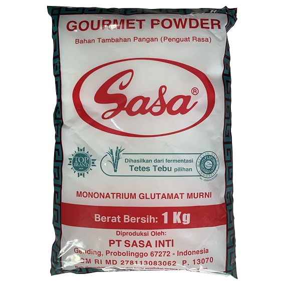 Generic Sasa Gourmet Powder Seasoning MSG Monosodium Glutamate 1kg (35oz), Naturally Delicious, 2.2 Pound (Pack of 1)