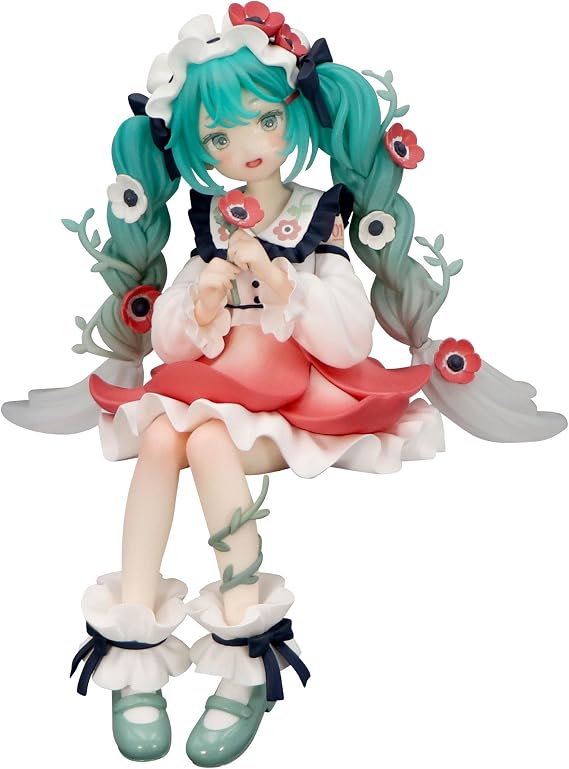 FuRyu Corporation-Hatsune Miku Noodle Stopper Figure -Flower Fairy Anemone-