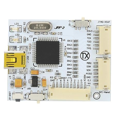 ASHATA TX Programmer V2 for 360 Game Console, NAND for CR JTAG Programming, for 360 Mainboard Cable Repair Tools Set for CoolRunners inc, Phat and Slim, etc