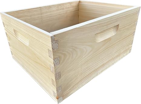 Deep 9 5/8 Brood Beehive Body Empty (10 Frame) UNASSEMBLED