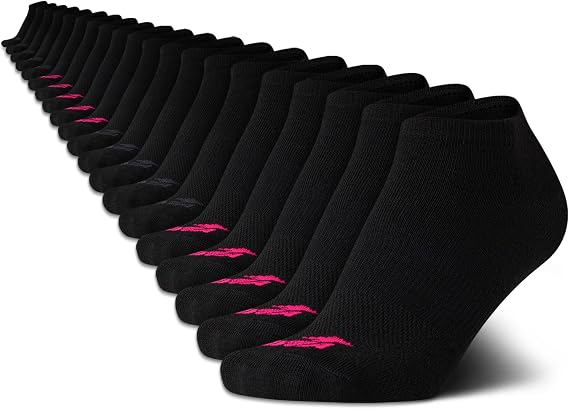 Avia Women's Low Cut Socks - 20 Pack Cushion Comfort No Show Socks - Athletic Socks for Women (Size 4-9, Extended: 9-12)