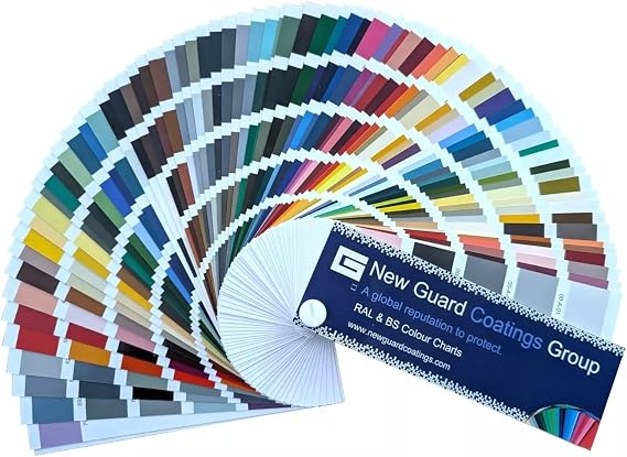 RAL & BS Colour Charts, Industrial Coatings Guide, 300+ Colours, Gloss Finish
