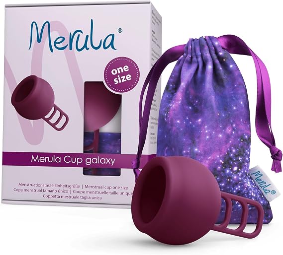 Merula Cup Galaxy (Violet) - The one Size Menstrual Cup