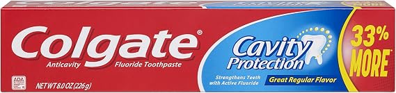 Colgate Cavity Protection Toothpaste with Fluoride - 8 ounce