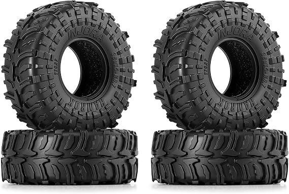INJORA 39 * 15mm 0.7" HAMROK Tires for 1/30 Axial SCX30 (T7027)