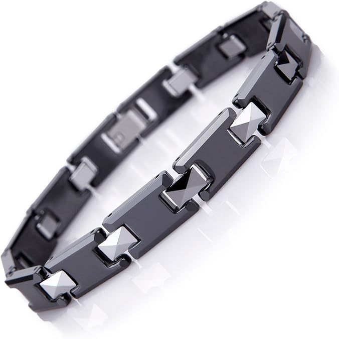 Urban Jewelry Mens Tungsten Ceramic Bracelet Timeless Bracelet Design