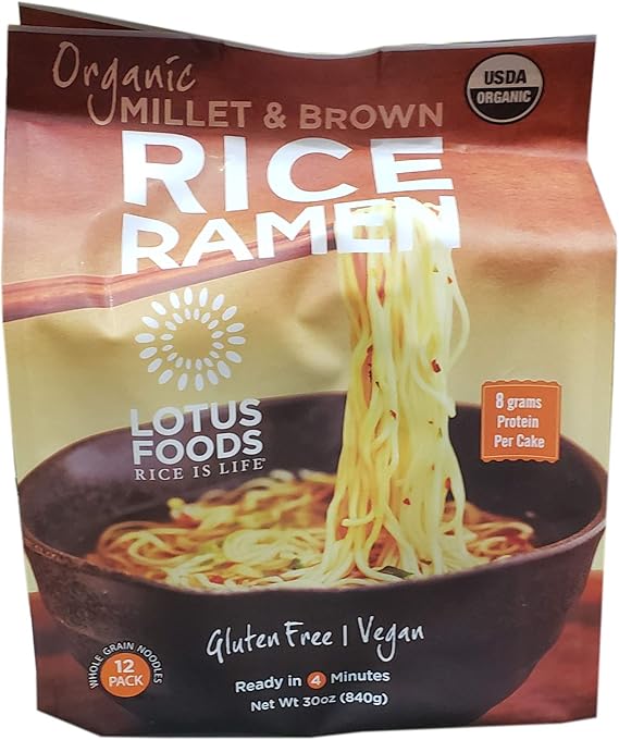 Lotus Lotus Organic Brown Rice Ramen (Net Wt 30 Ounce ),,