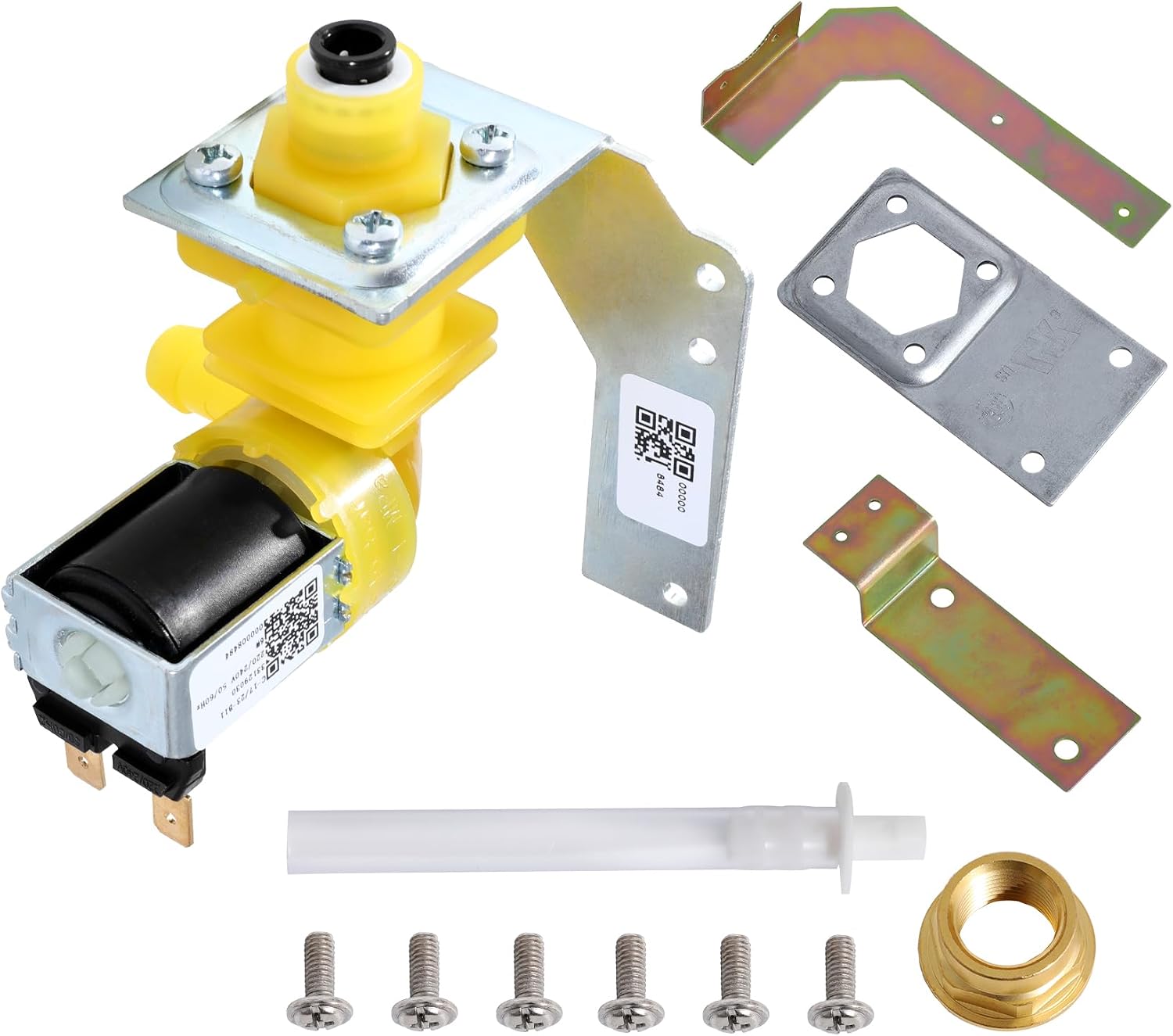000009122, 000008484, 33129030, IH9122 Upgrade Water Inlet Valve Kit Compatible with Manitowoc Ice Machines, 220240V 5060Hz 6W, Fits I, IB, ID, IR, IY, K, QR, QY, S, SD, SR, SY Series Machines