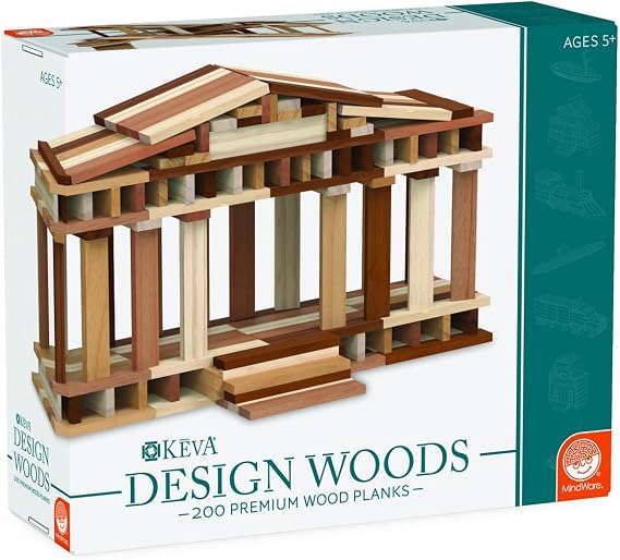 MindWare KEVA Design Woods Board Game