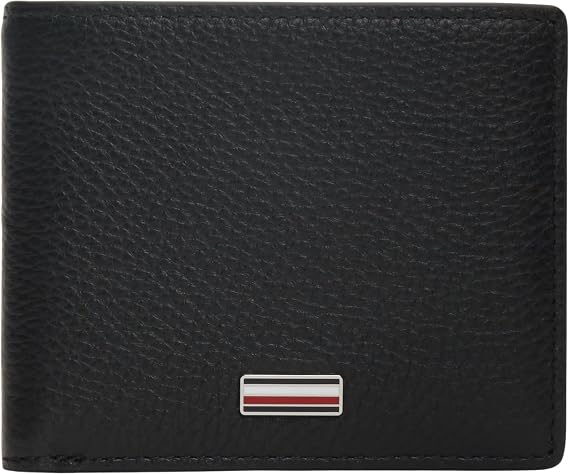 Tommy Hilfiger TH CENTRAL MINI CC WALLET Erkek Cüzdan Black OS