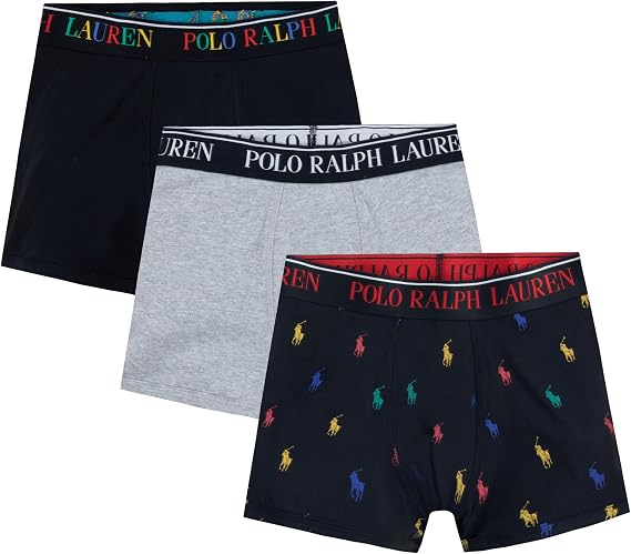POLO RALPH LAUREN Boys' Multi-pack Boxer Briefs