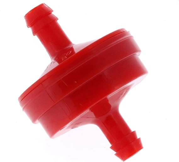 Homelite/Ryobi 308733008 Fuel Filter (Red) Inline 1/4 W/1 For Blackmax Powerstroke Ryobi and Homelite Generators