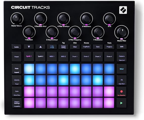 Novation Circuit Tracks Groovebox Sequencer and Synthesizer