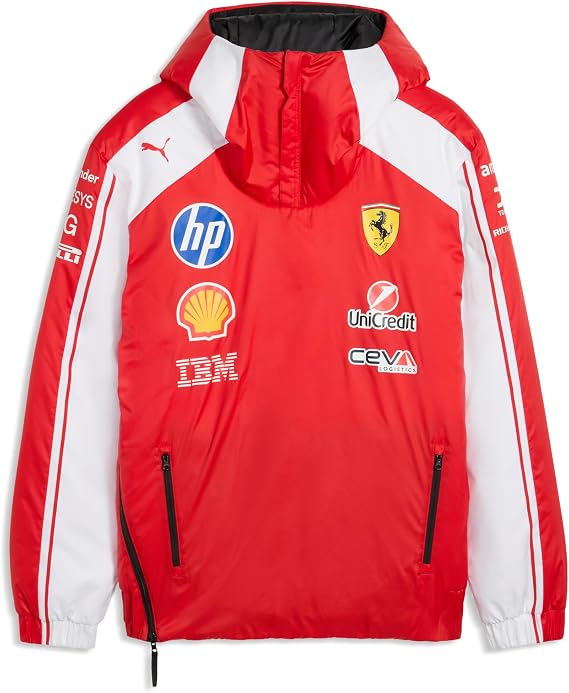 PUMA Scuderia Ferrari F1 2026 Men's Team Reversible Jacket - Red