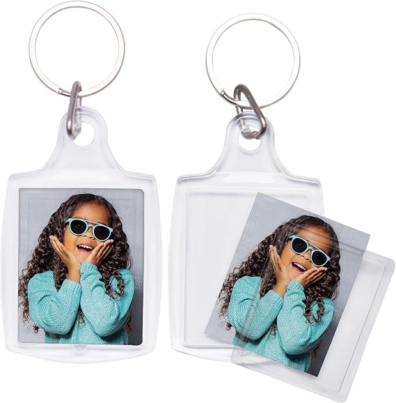 Snapins Snap-Together Photo Keychains (bulk packed) - Case of 100