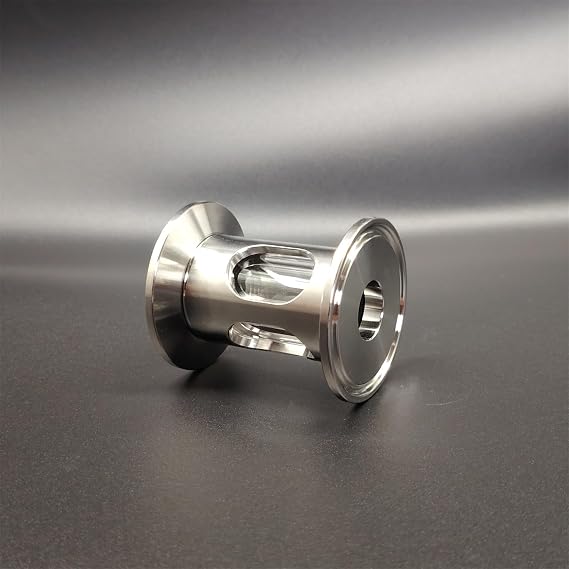 1.5" TC Compact Sight Glass, Visual Flow Indicator, 2.25" Length