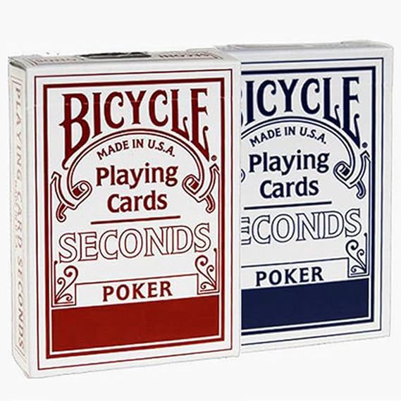 US Playing Card Co. 1014345 S Playing 1031491 Bicycle Seconds Card Game Assorted