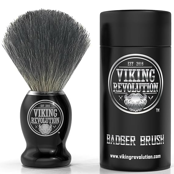Viking Revolution Badger Hair Shaving Brush - 1 Count