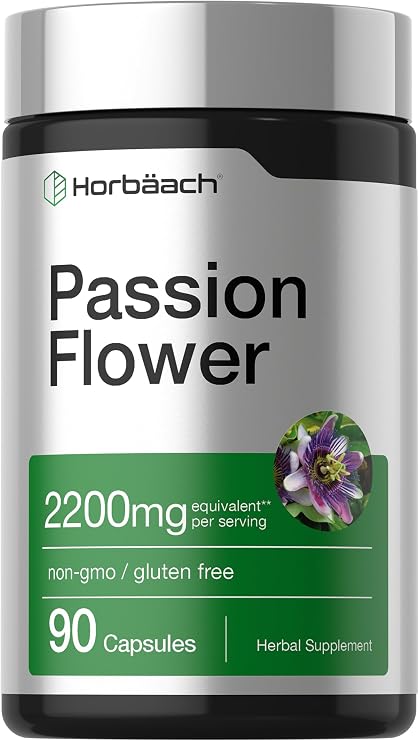 Horbaach Passion Flower Capsules | 90 Count