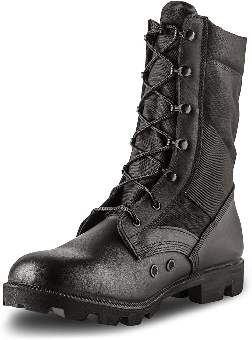 Belleville Men's Tactical Boots, Canopy Jungle Boot, Mud Shedding Outsole