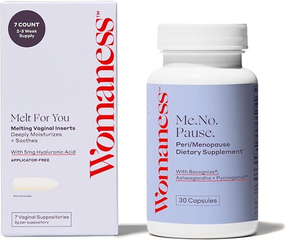 Womaness Hormonal Dryness Support Kit Inside-Out Hydration