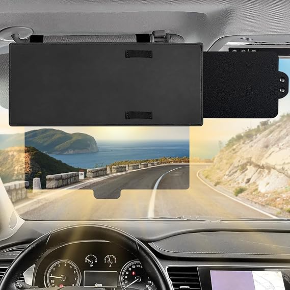 Sun Visor Extender for Car, Polarized Sun Visor Extender, PC Lens